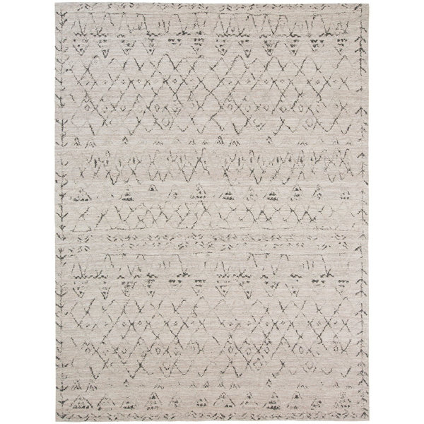 Union Rustic Wool Charcoal Rug Wayfair